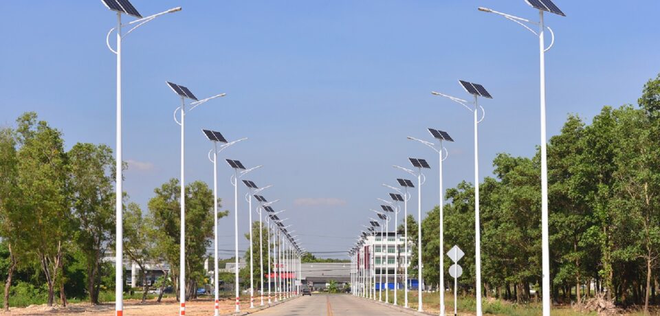 led solar street light